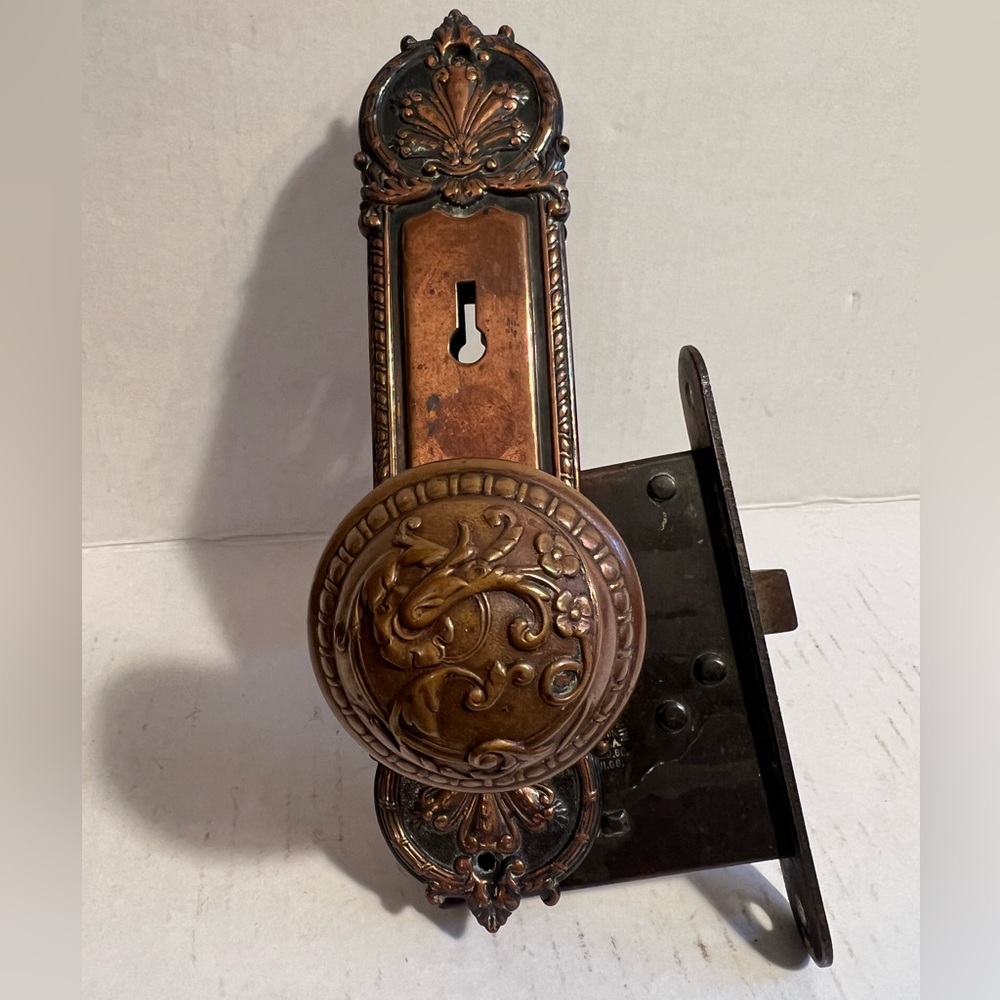 Antique 1889 Russell & Erwin Door Hardware/knob Set